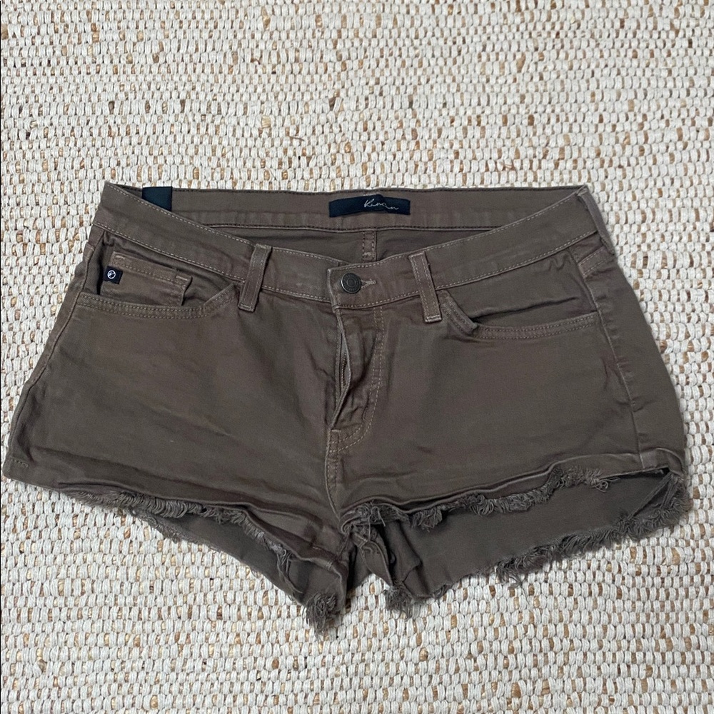 KanCan Brown Jean Shorts
